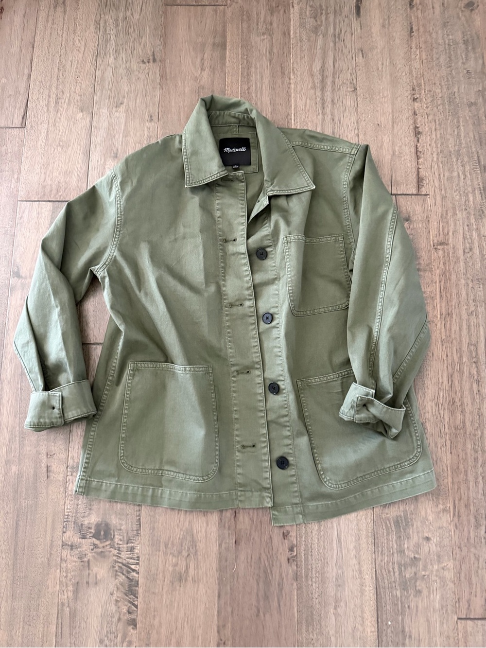 Maxwell Olive Utility Jacket - Women's Lightweight Workwear Coat